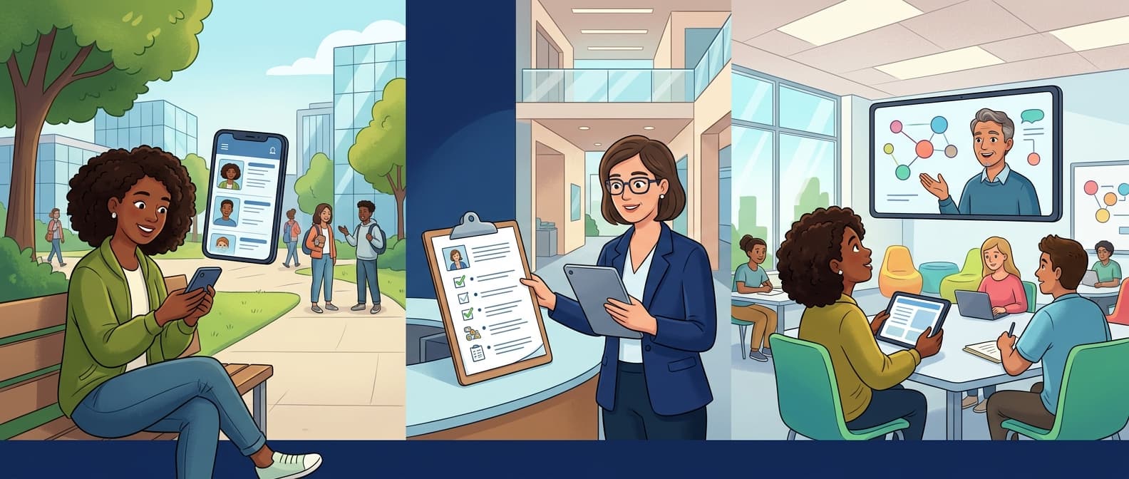 A new home for learning, research, and school communities.