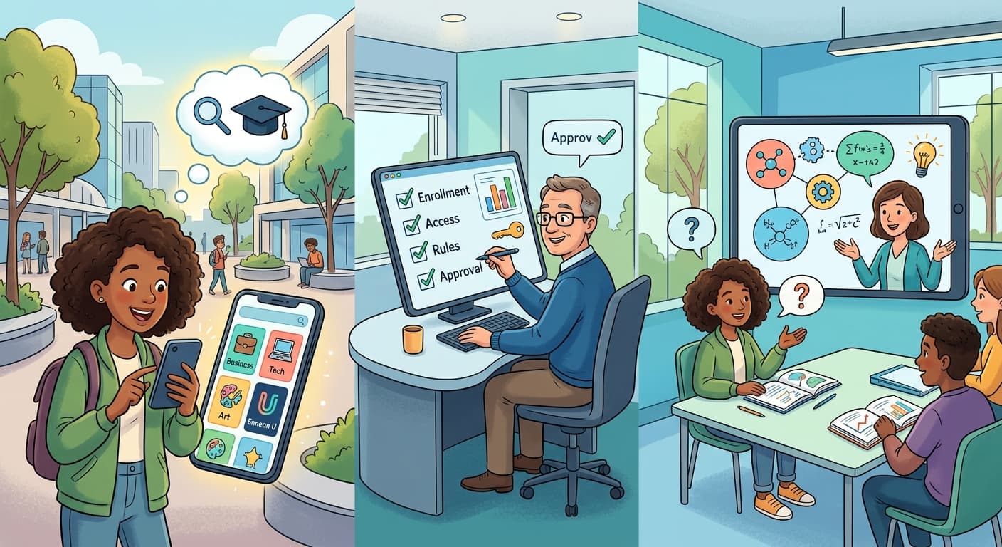 Visual, interactive learning that keeps people interested.